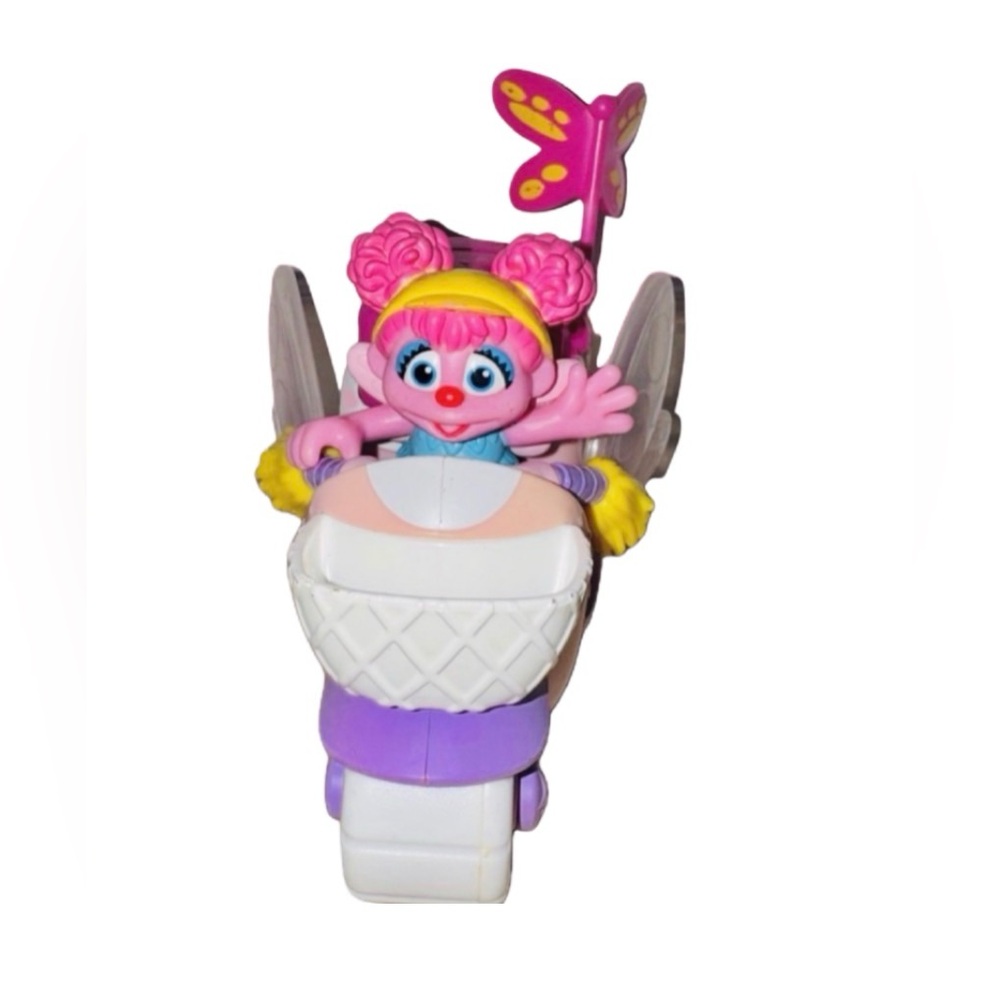 Sesame Street Abby Cadabby Pink & Purple Scooter Toy